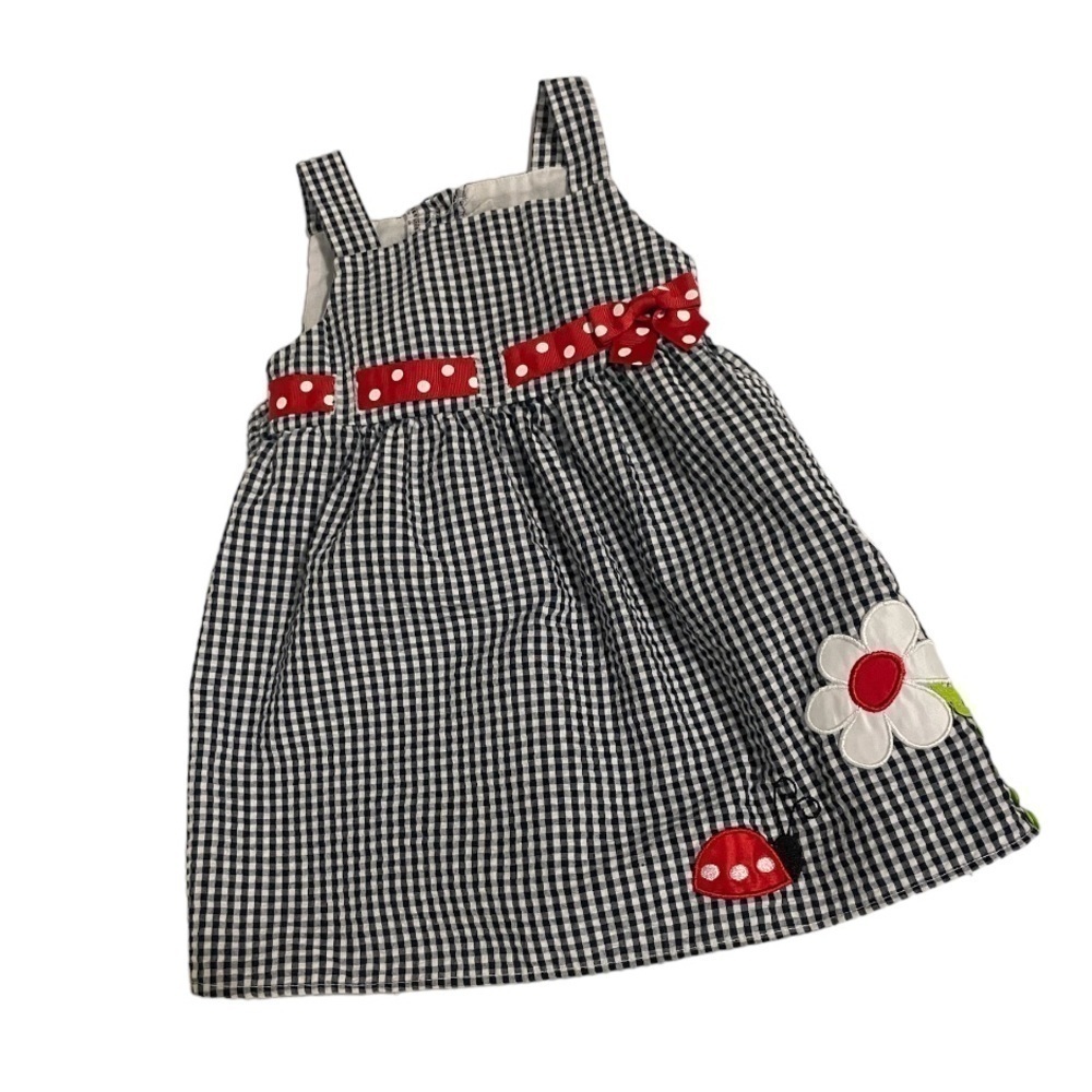 Emily Rose Spring Checkered Dress Size 18M
